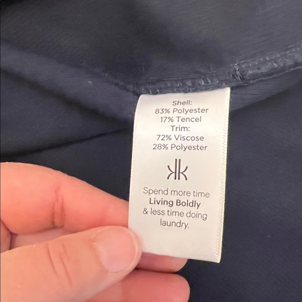 KRIMSON KLOVER BLUE & WHITE QUARTER ZIP PULLOVER SWEATER SKI RESORT WEAR XS - Picture 7 of 12